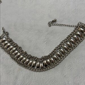 Elegant Silver  choker
